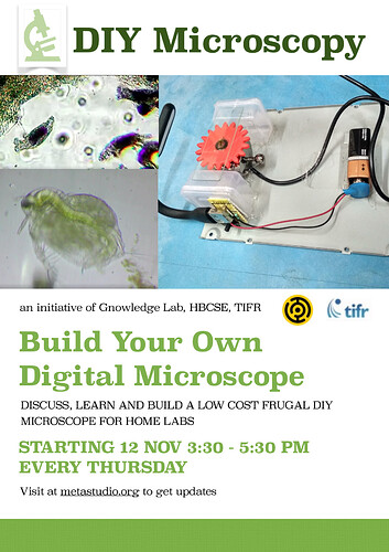 DIY Microscopy poster